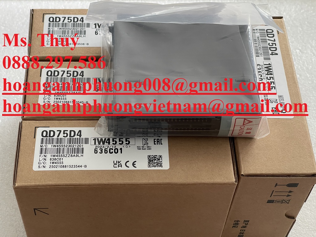 Chuẩn hàng Japan - Module nguồn Mitsubishi QD75D4 - New